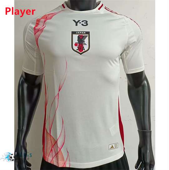 Maillot Foot Japon Player Y3 Blanc 2024/25