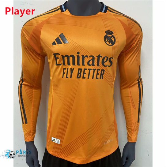 Maillot Foot Real Madrid Player Third Manche Longue 2024/25