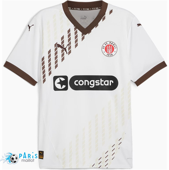 Flocage Maillot Foot St Pauli Exterieur 2024/25