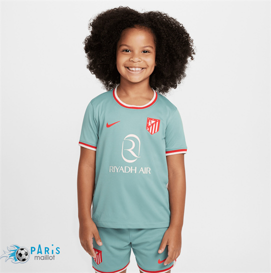 Créer Maillot Foot Atletico Madrid Enfant Exterieur 2024/25