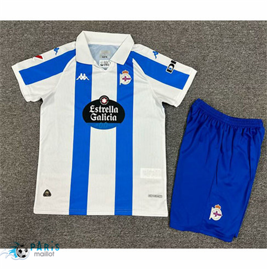 Prix Maillot Foot Deportivo La Corogne Enfant Domicile 2024/25