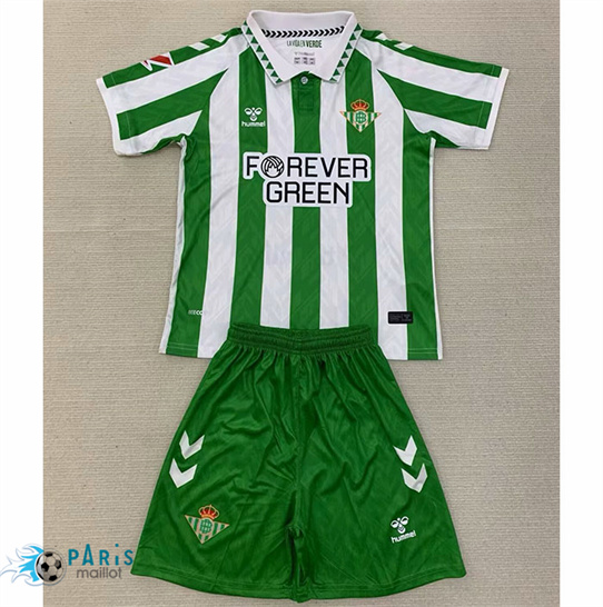 Marque Maillot Foot Real Betis Enfant Domicile 2024/25