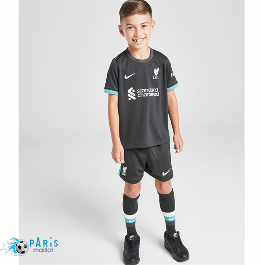 Créer Maillot Foot Liverpool Enfant Exterieur 2024/25