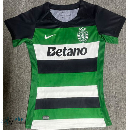 Nouveau Maillot Foot Lisbon Femme Domicile 2024/25