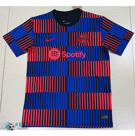 Nouveau Maillot Foot Barcelone Training Rouge 2024/25