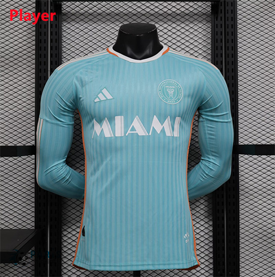 Soldes Maillot Foot Inter Miami Player Third Manche Longue 2024/25