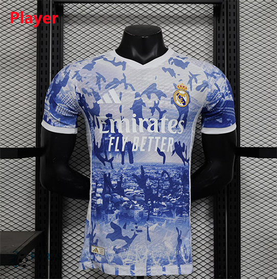 Créer Maillot Foot Real Madrid Player Special Blanc 2024/25