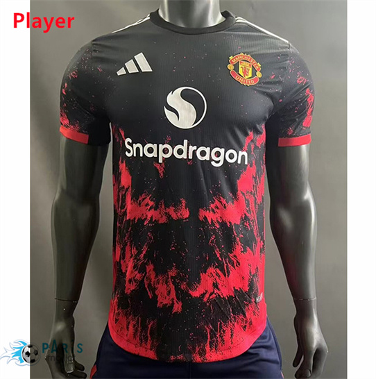 Flocage Maillot Foot Manchester United Player Édition spéciale Rouge 2024/25