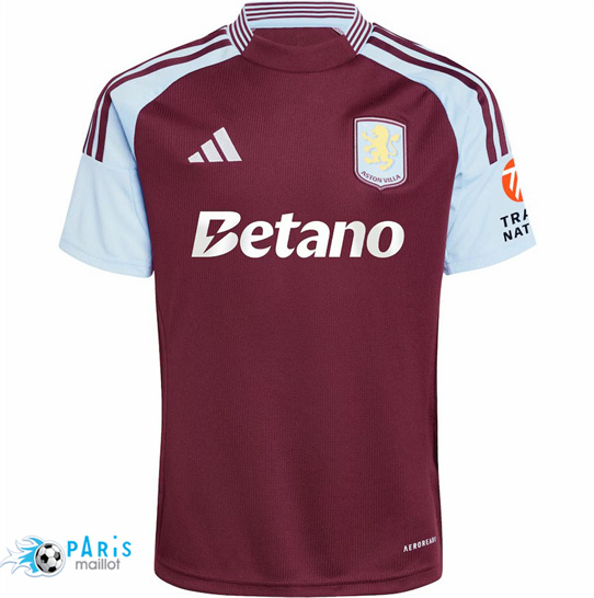 Discount Maillot Foot Aston Villa Domicile 2024/25