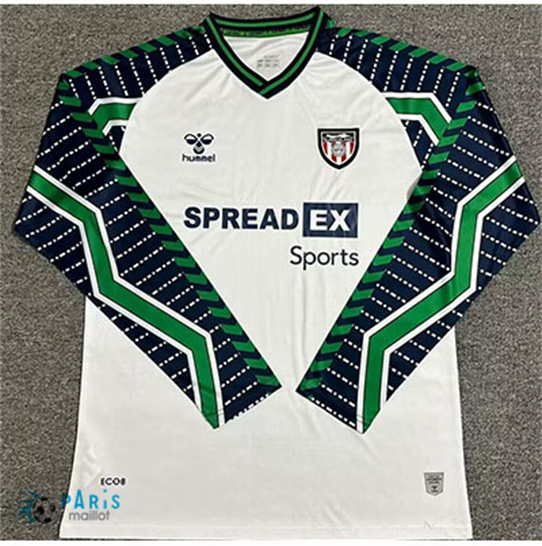 Flocage Maillot Foot Sunderland Exterieur Manche Longue 2024/25