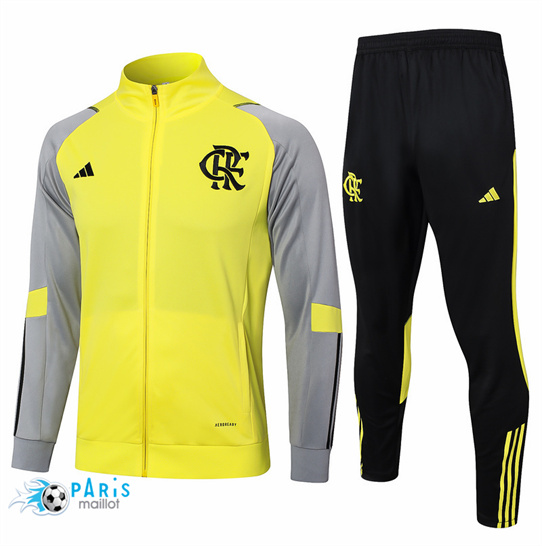 Acheter Veste Survetement Flamengo Jaune 2024/25