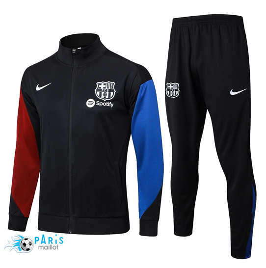 Marque Veste Survetement Barcelone Noir 2024/25