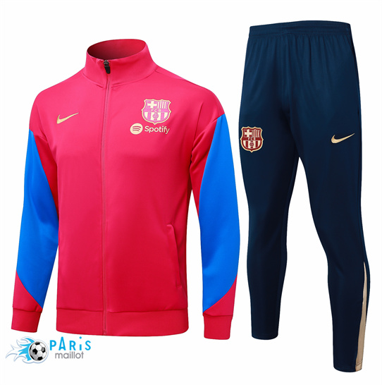 Achat Veste Survetement Barcelone Rose 2024/25