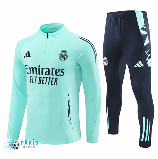 Discount Survetement Real Madrid bleu ciel 2024/25