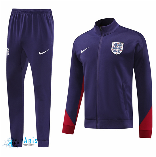 Acheter Veste Survetement Angleterre Bleu 2024/25