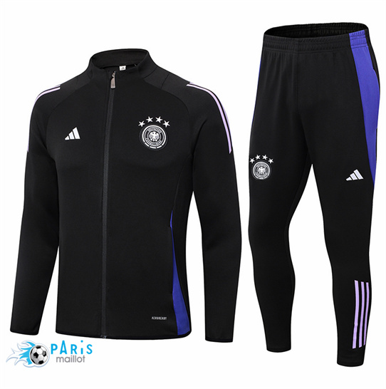 Site Veste Survetement Allemagne Noir 2024/25