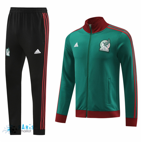 Discount Veste Survetement Mexique Vert 2024/25