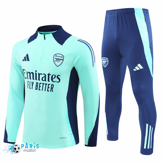 Nouveau Survetement Arsenal bleu ciel 2024/25