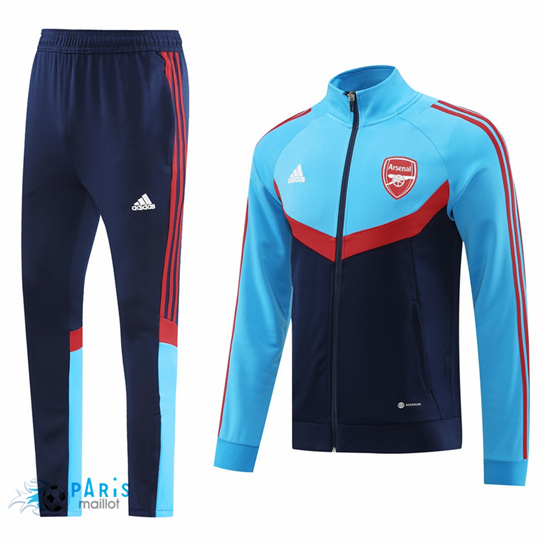 Créer Veste Survetement Arsenal Bleu 2024/25