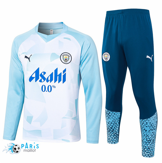 Marque Survetement Manchester City Bleu 2024/25