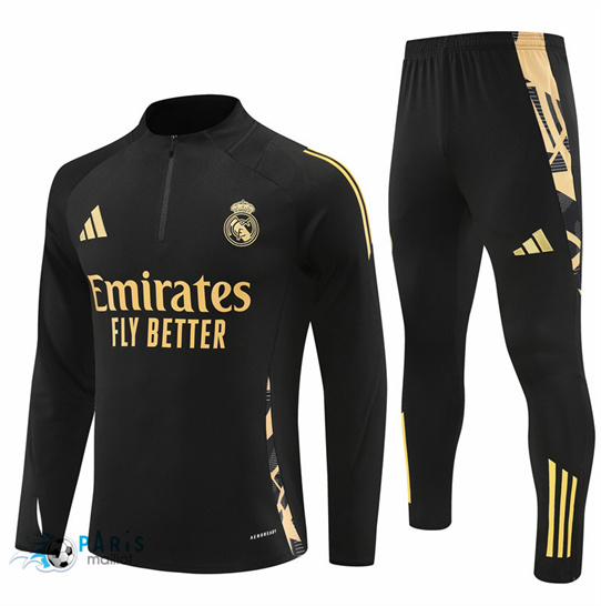 Acheter Survetement Real Madrid Enfant Noir 2024/25