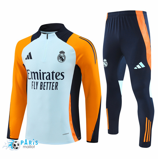 Flocage Survetement Real Madrid Enfant Bleu 2024/25