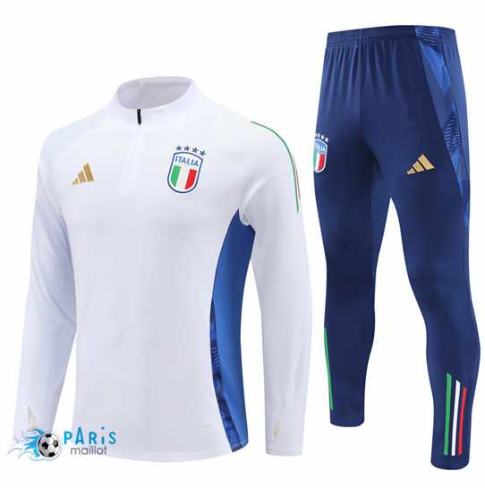 Achat Survetement Italie Enfant Blanc 2024/25