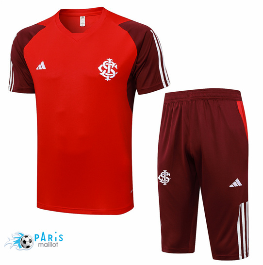 Acheter Maillot Foot SC Internacional + Short Rouge 2024/25