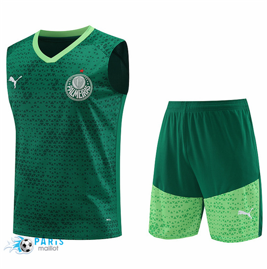 Flocage Maillot Foot Palmeiras Debardeur + Short Vert 2024/25