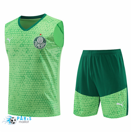 Marque Maillot Foot Palmeiras Debardeur + Short Vert 2024/25