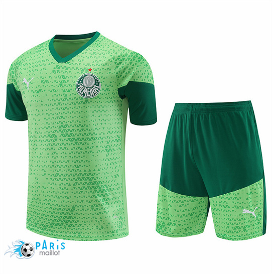 Acheter Maillot Foot Palmeiras + Short Vert 2024/25