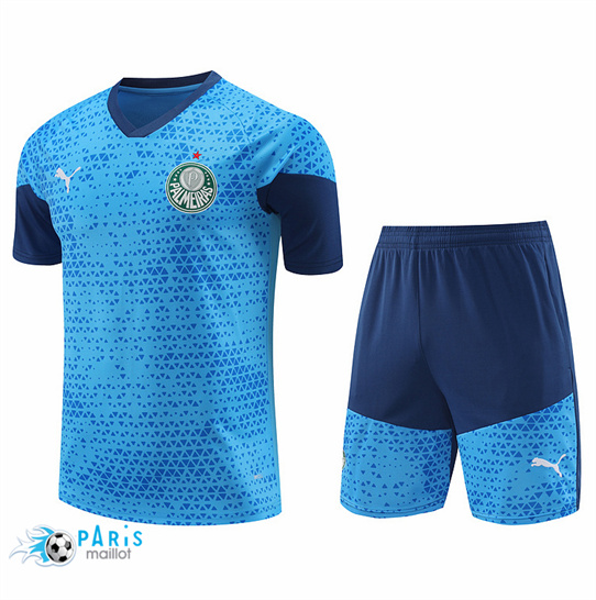 Nouveau Maillot Foot Palmeiras + Short Bleu 2024/25