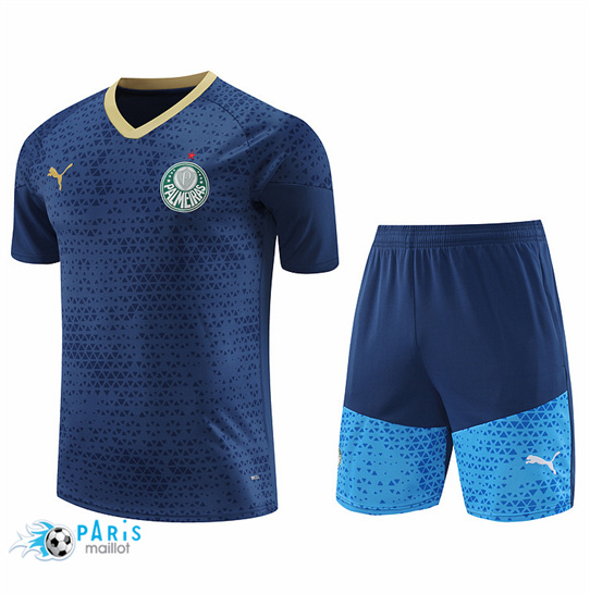 Créer Maillot Foot Palmeiras + Short Bleu 2024/25