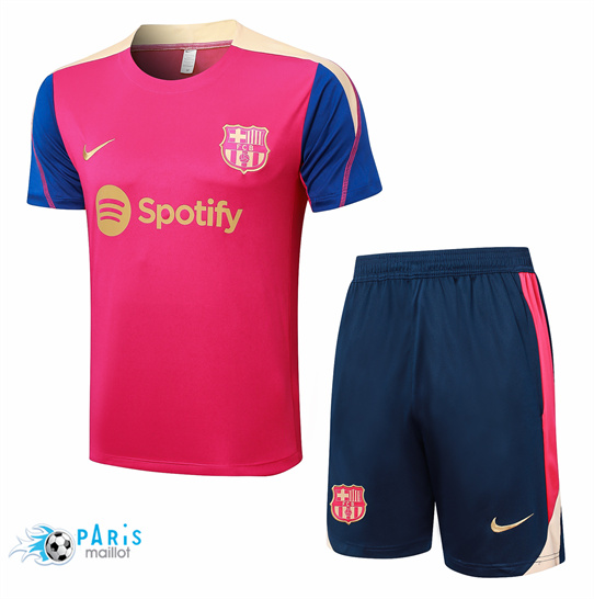 Créer Maillot Foot Barcelone + Short Rose 2024/25