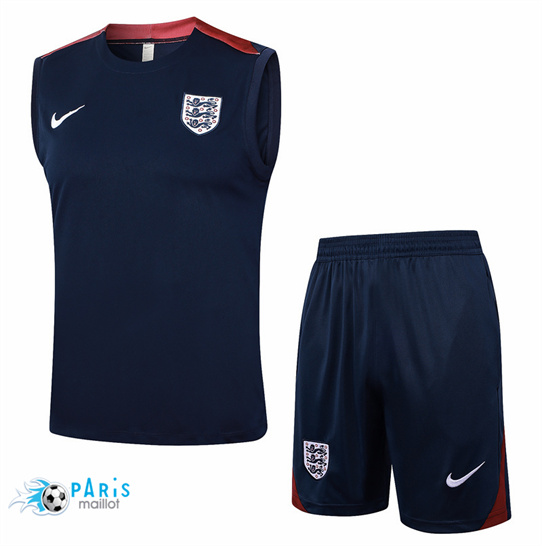 Prix Maillot Foot Angleterre Debardeur + Short Bleu Marine 2024/25