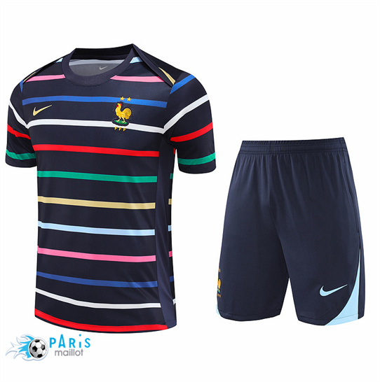 Achat Maillot Foot France + Short Bleu 2024/25