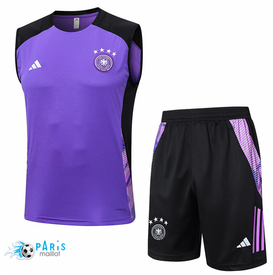 Créer Maillot Foot Allemagne Debardeur + Short Violet 2024/25