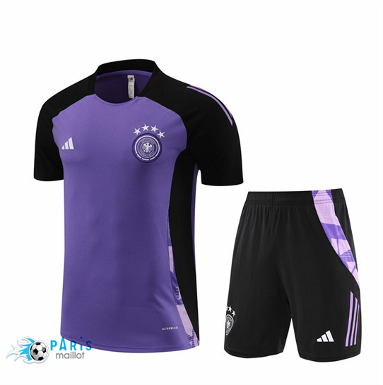 Prix Maillot Foot Allemagne + Short Violet 2024/25