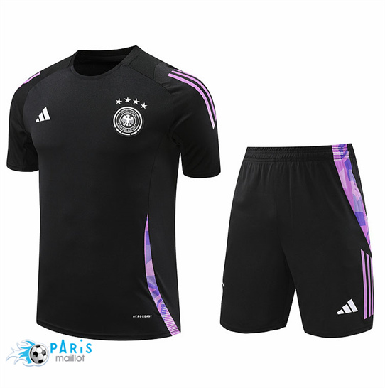 Acheter Maillot Foot Allemagne + Short Noir 2024/25