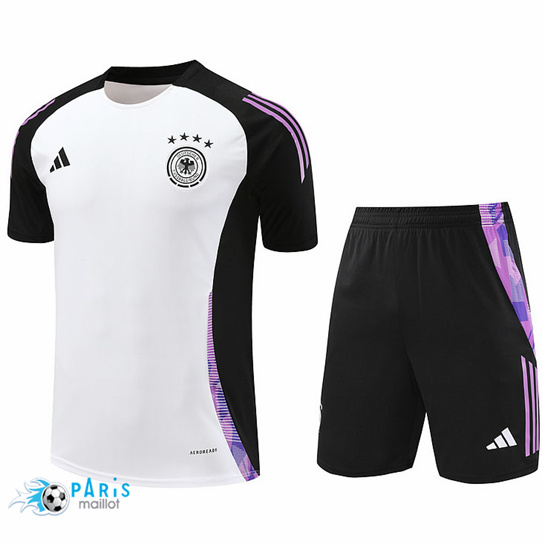 Créer Maillot Foot Allemagne + Short Blanc 2024/25