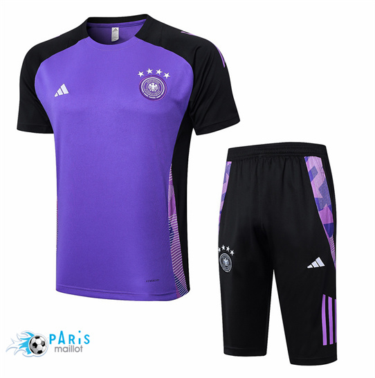 Discount Maillot Foot Allemagne + Short Violet 2024/25