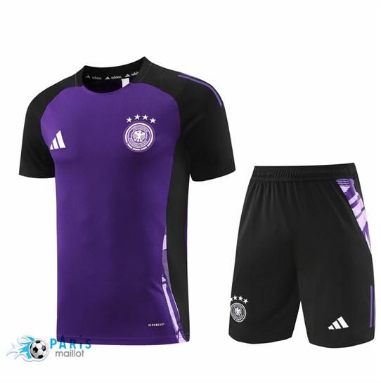 Soldes Maillot Foot Allemagne + Short Violet 2024/25