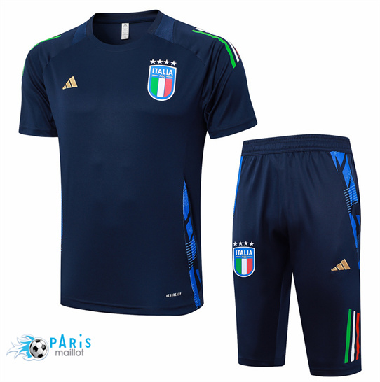 Achat Maillot Foot Italie + Short Bleu Marine 2024/25