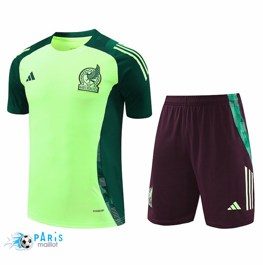 Créer Maillot Foot Mexique + Short Vert 2024/25