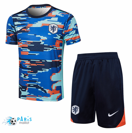 Prix Maillot Foot Pays-Bas + Short Bleu 2024/25