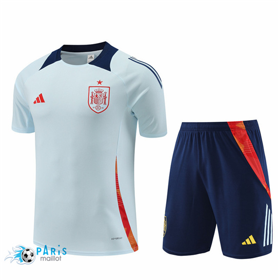 Créer Maillot Foot Espagne + Short Bleu 2024/25