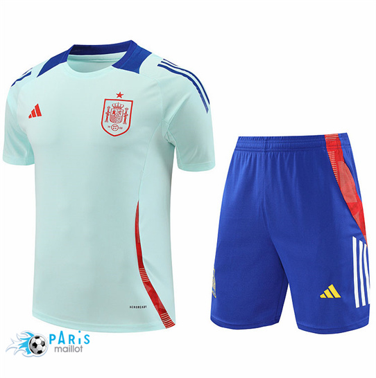 Flocage Maillot Foot Espagne + Short Bleu 2024/25