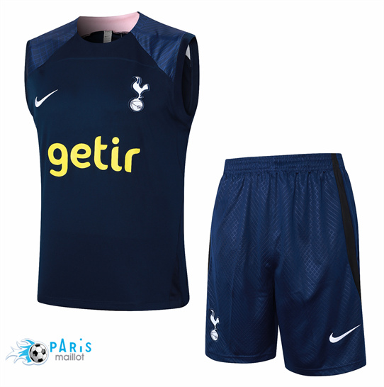 Achat Maillot Foot Tottenham Hotspur Debardeur + Short Bleu Marine 2024/25