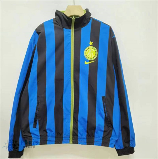 Marque Réversible Coupe vent Inter Milan retro Bleu 2024/25