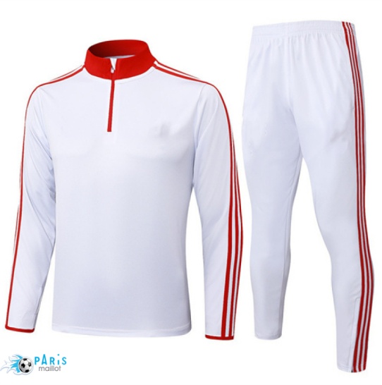 Achat Survetement Bayern Munich Blanc/Rouge 2025/26